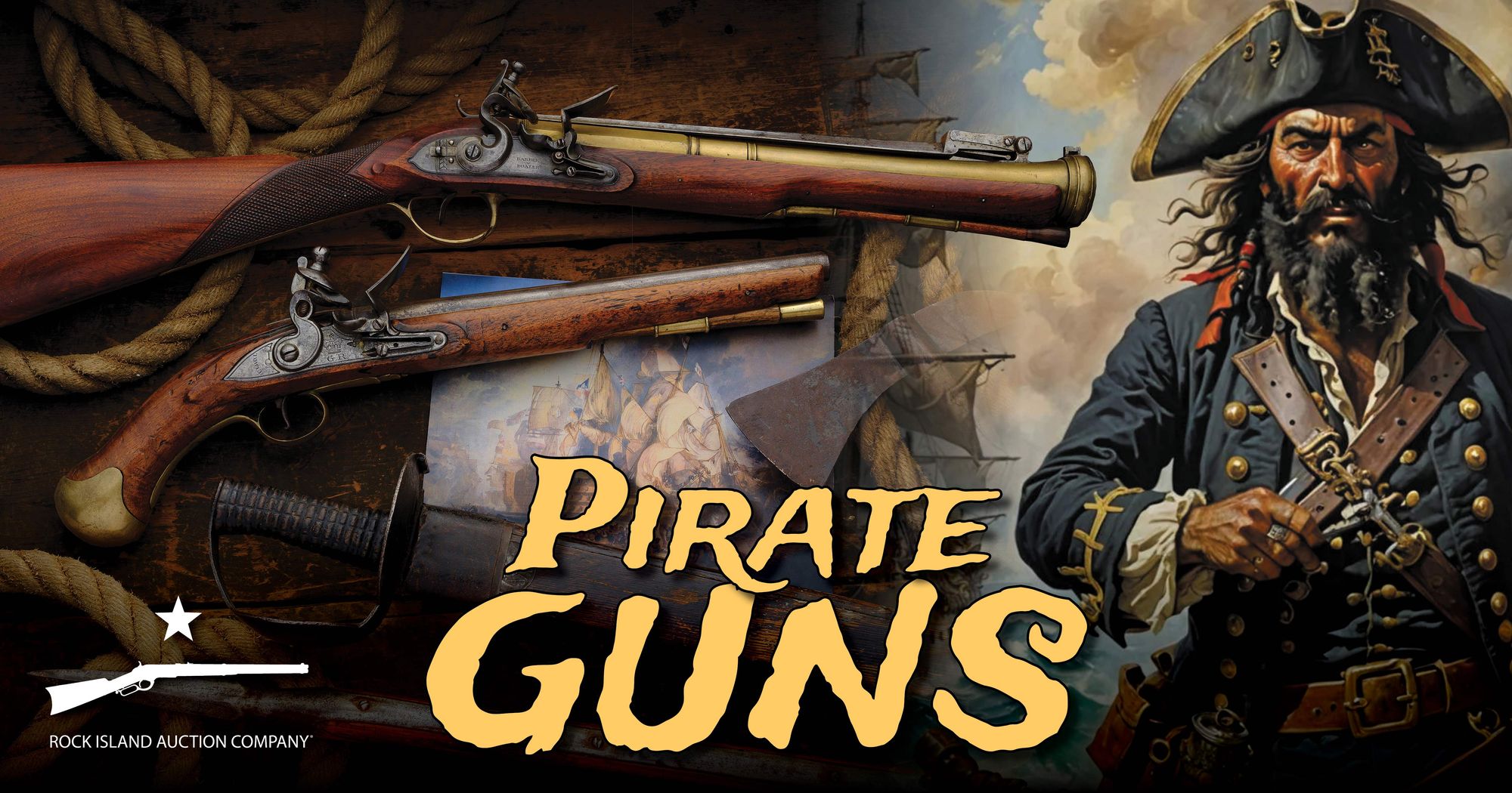 Pirate Guns and Weapons