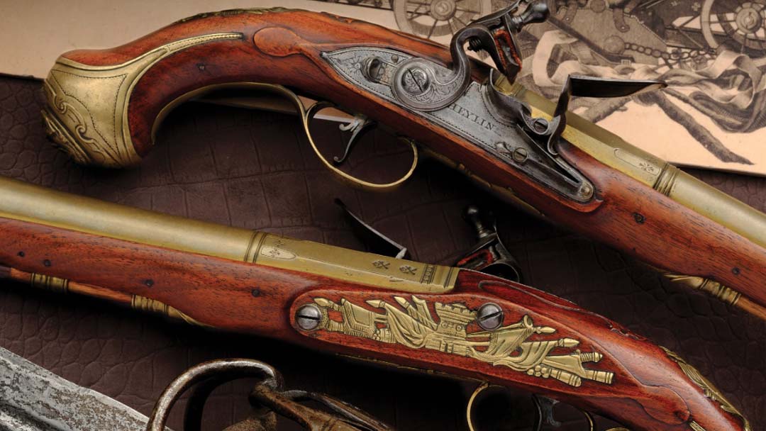 joseph-heylin-brass-barreled-flintlock-blunderbuss-pistols