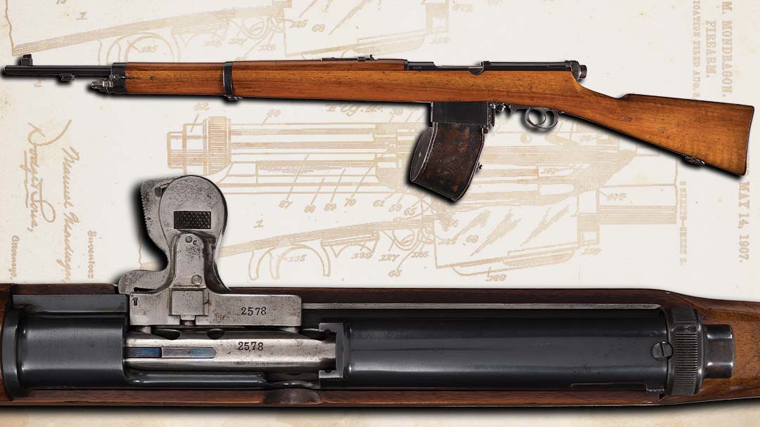 mondragon-model-1908-semiautomatic-rifle-with-drum-magazine