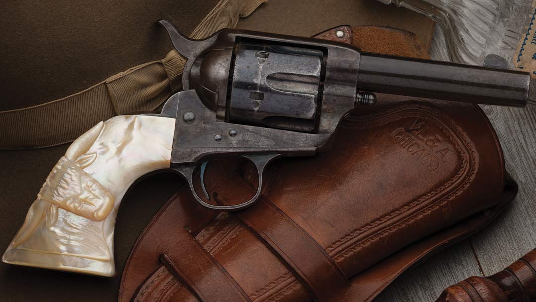 Texas-Shipped-Antique-Colt-Sheriff-Model-Single-Action-Army-Revolver