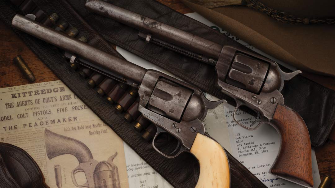 Two-Kittredge-and-Company-shipped-Colt-Single-Action-Army-revolvers