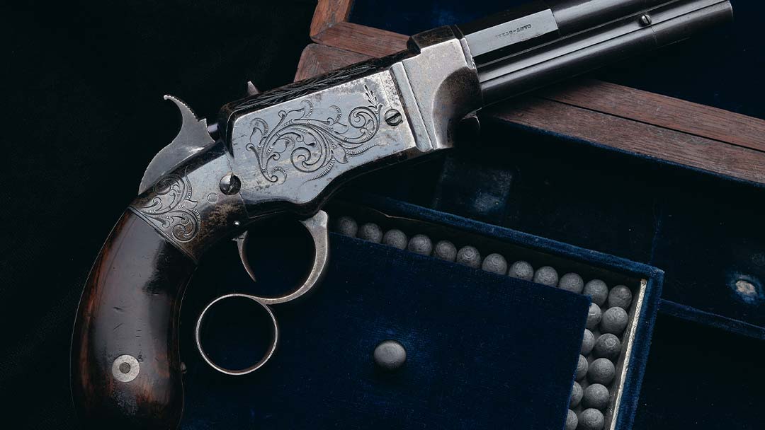 cased-and-engraved-smith-wesson-no-1-lever-action-pistol