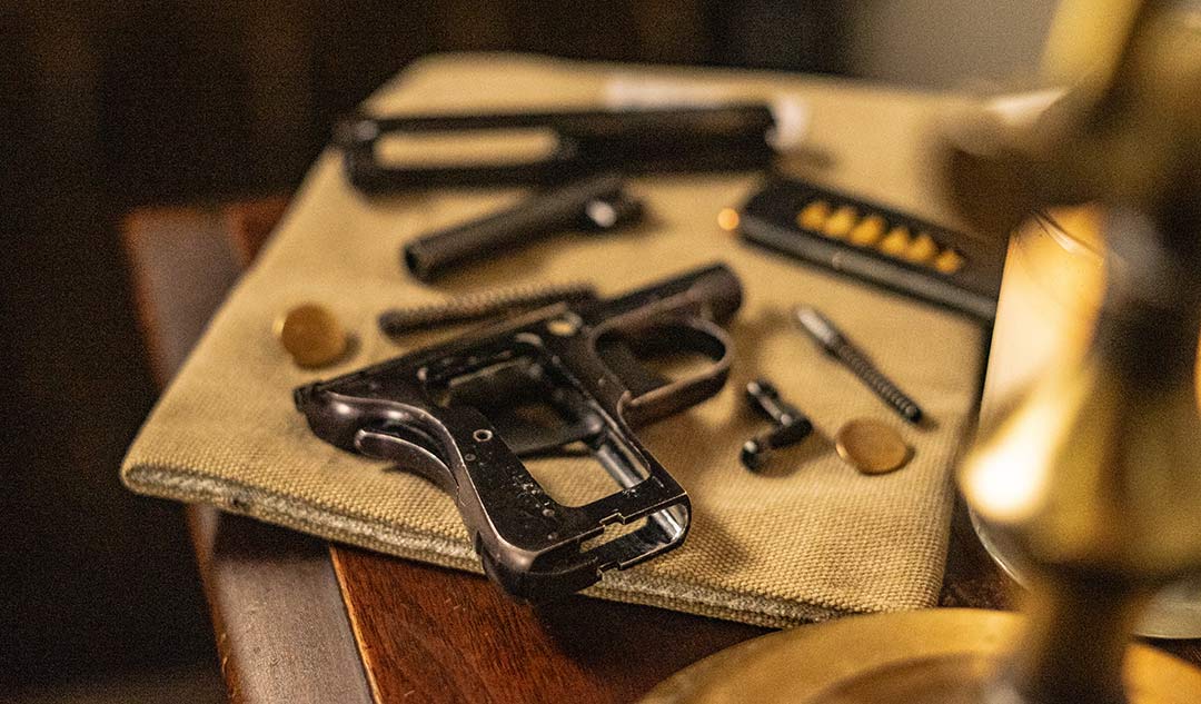 disassembled-Beretta Model 418