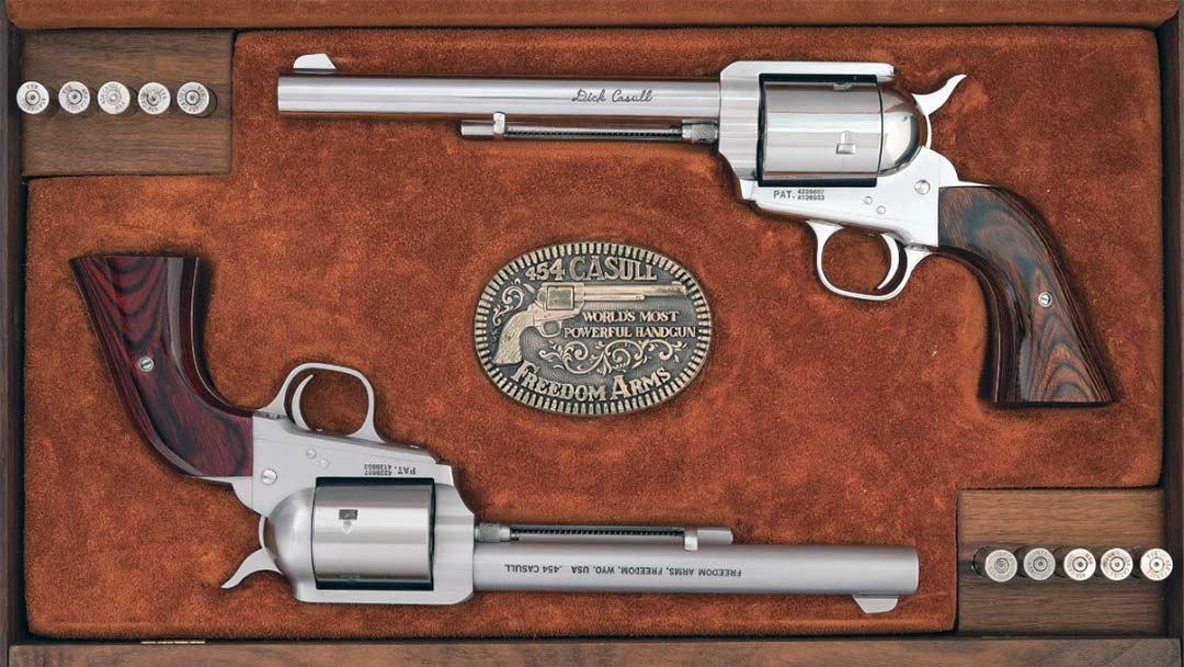 two-cased-freedom-arms-454-casull-single-action-revolvers