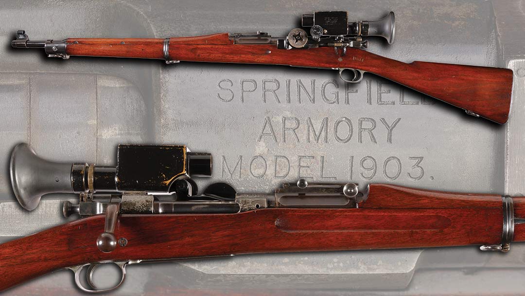 ww1-Springfield-Model-1903-Bolt-Action-Sniper-Rifle-with-Warner-and-Swasey-Telescopic-Sight