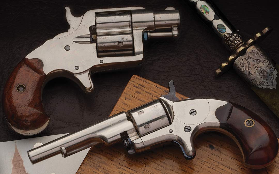 Colt-House-revolver-and-Open-Top-Pocket-revolver