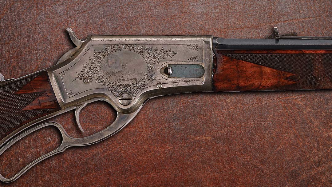 Game-Scene-Engraved-Special-Order-Marlin-Deluxe-Model-1881-Lever-Action-Rifle