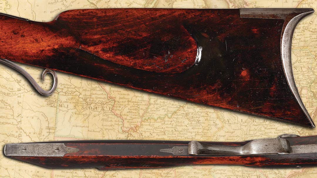 S-Hawken-St-Louis-Signed-Full-Stock-Percussion-Rifle-for-sale