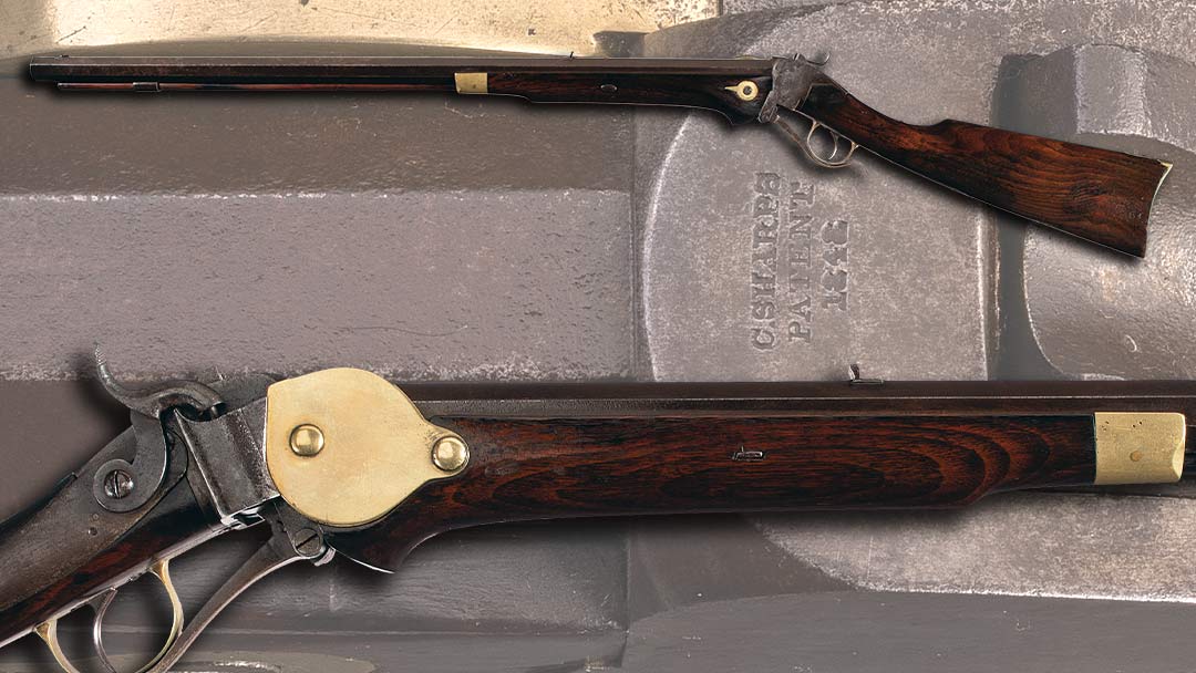 Sharps-Model-1849-First-Model-Nippes-rifle