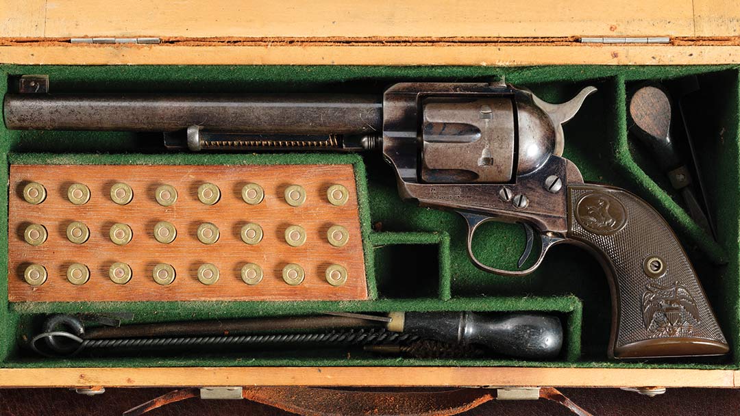antique-colt-flattop-target-single-action-army-revolver
