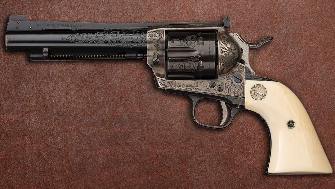 engraved-colt-single-action-army-with-king-sights-ivory-grips