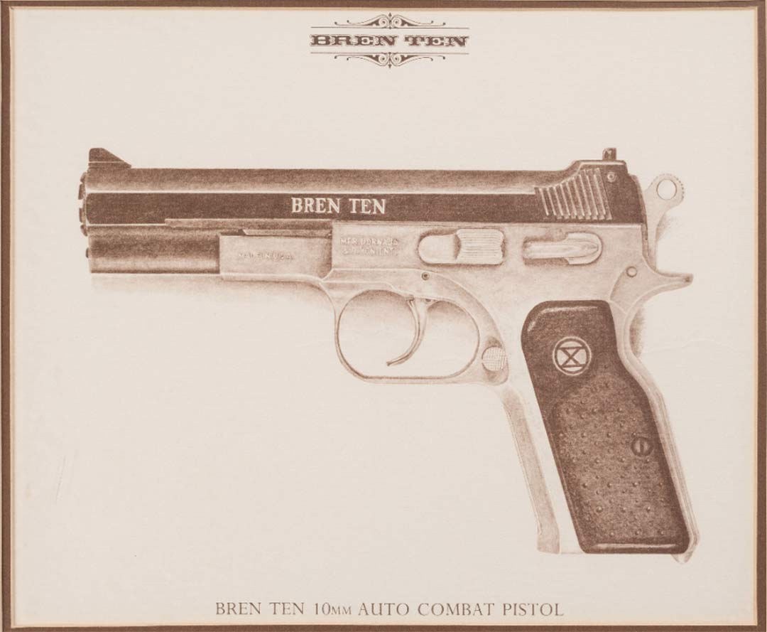 framed-print-of-the-dornaus-dixon-bren-ten-pistol