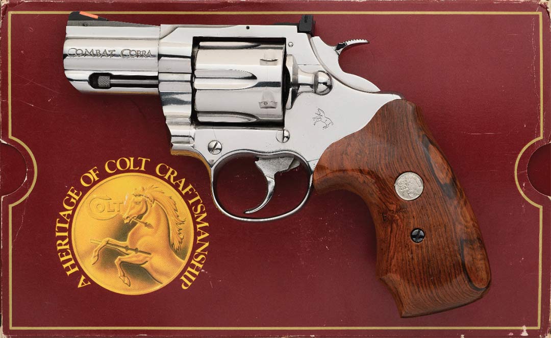 Colt Lew Horton Special Edition Combat Cobra Revolver | Rock