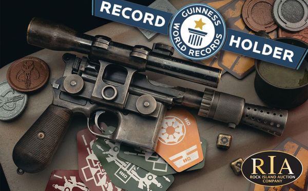 Han Solo's Blaster Launches to GUINNESS WORLD RECORDS™ Title After Selling for More Than $1 Million