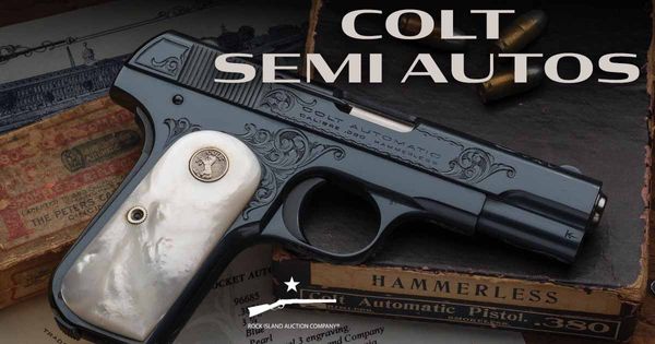 Fantastic Colt Semi Automatic Pistols