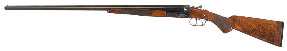 Lot 233: Iver Johnson Skeet-er Model Side by Side 28 Gauge Shotgun
