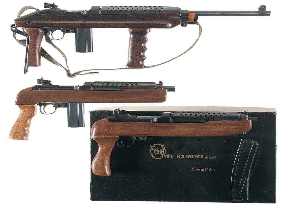 Lot 275: Three Semi-Automatic Iver Johnson Carbines