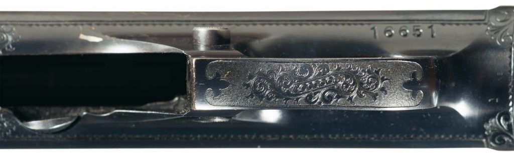 Original Angelo Stokes Signed Factory Engraved Deluxe Special Order Winchester Model 1907