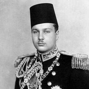 "Farouk the Foolish" in his slimmer days.