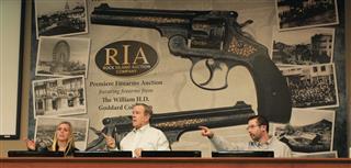 Selling large gun collections and estate guns at auction