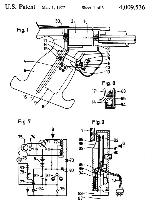 US patent 4009536