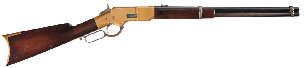 Rare 1st Model flatside Winchester rifle 1866