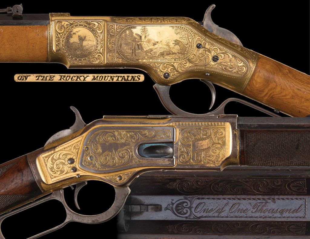 Antique Winchester rifles