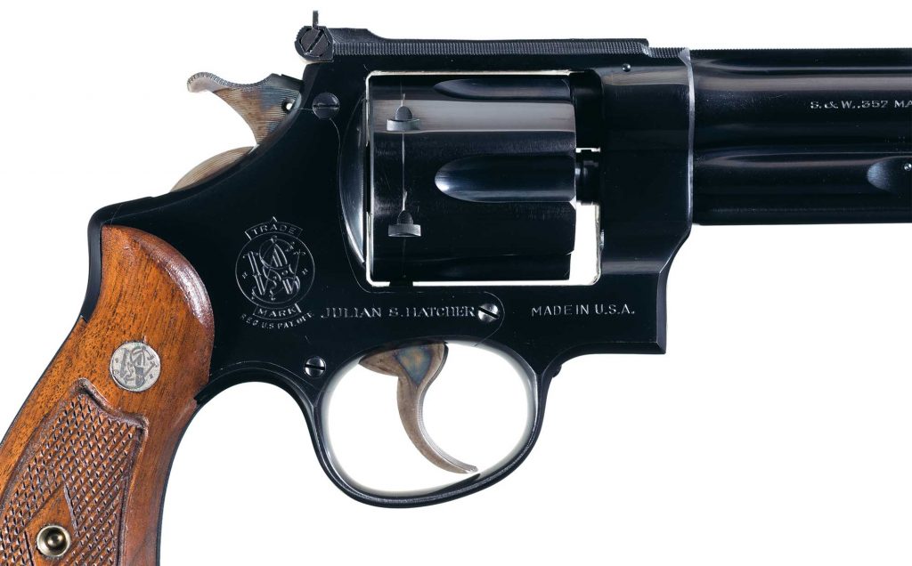 Hatcher's 357 magnum revolver