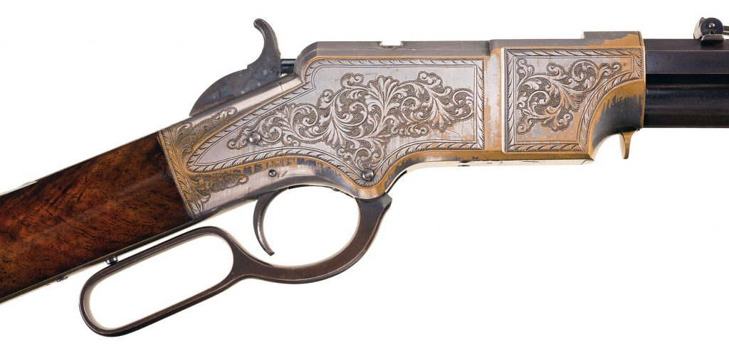 Silver Henry rifle serial number 17