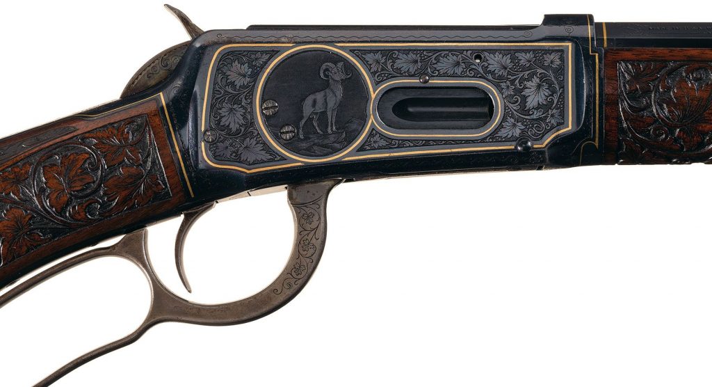 Ulrich engraved Winchester 1894 Exhibition rifle