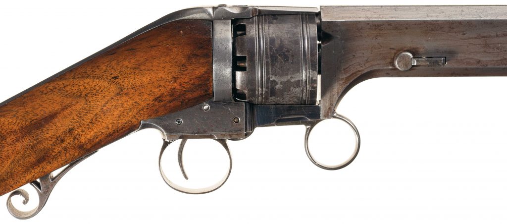 Colt ring lever rifle cylinder revolving rifle
