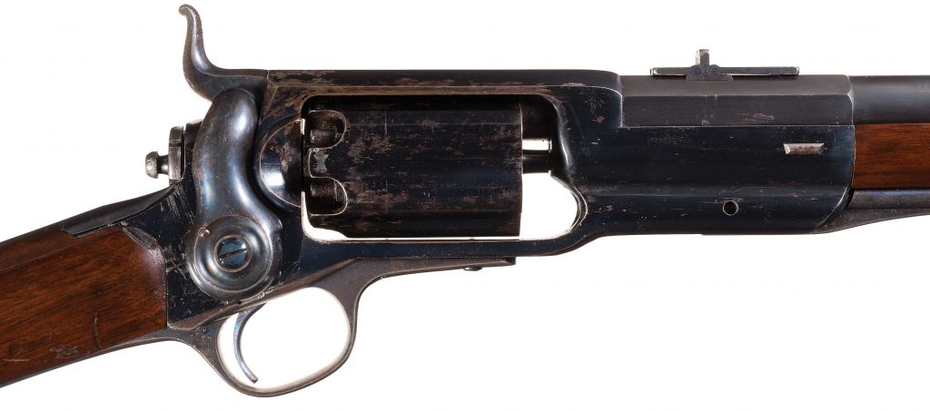 Colt 1855 full stock sporting revolving rifle Root