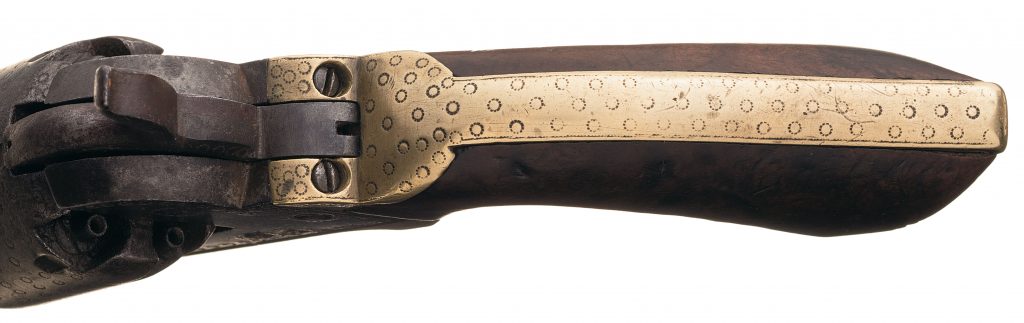 Confederate Dance bros engraved revolver