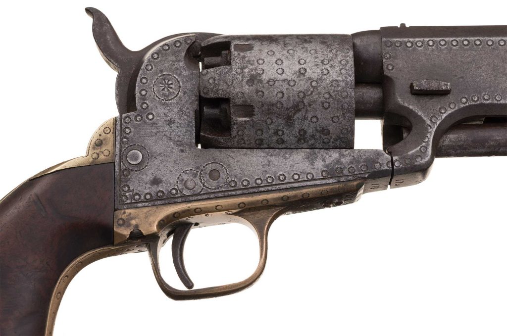 second known engraved Dance revolver