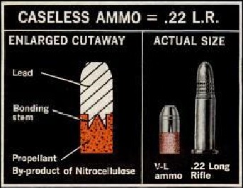 .22 caseless ammo diagram
