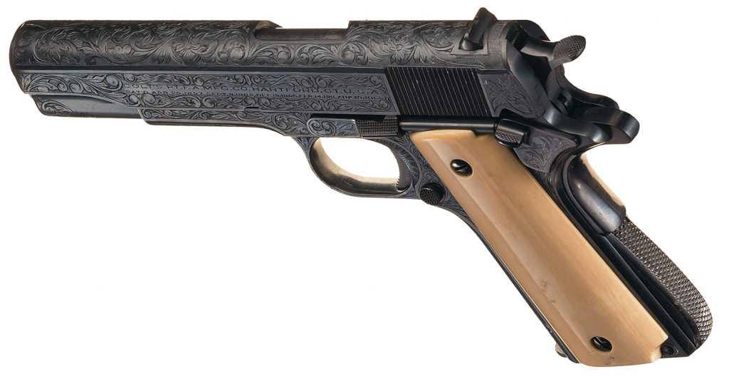 World Record Colt Super 38 pistol