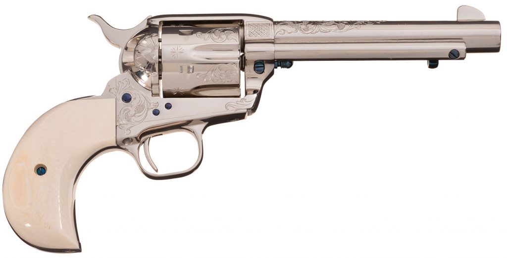 Factory Master Engraved Colt Third Generation Bird's Head Single Action Army Revolver