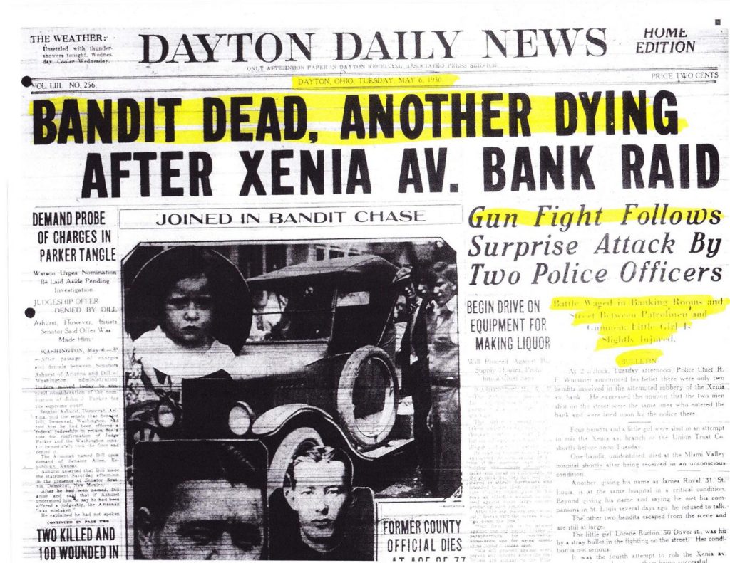 1930 Dayton Bank Robbery