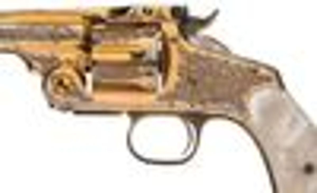Gold Smith & Wesson No. 3 Conlin's revolver