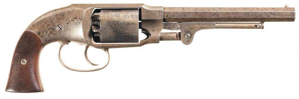 Lot 421: U.S. Pettengill Army Model Percussion Revolver