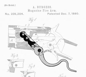 Colt-Burgess receiver patent
