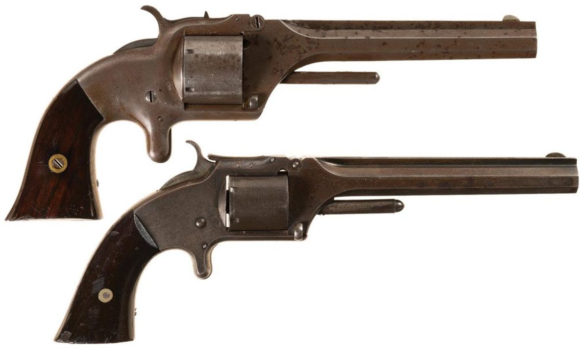 Plant's Mfg and S&W revolvers