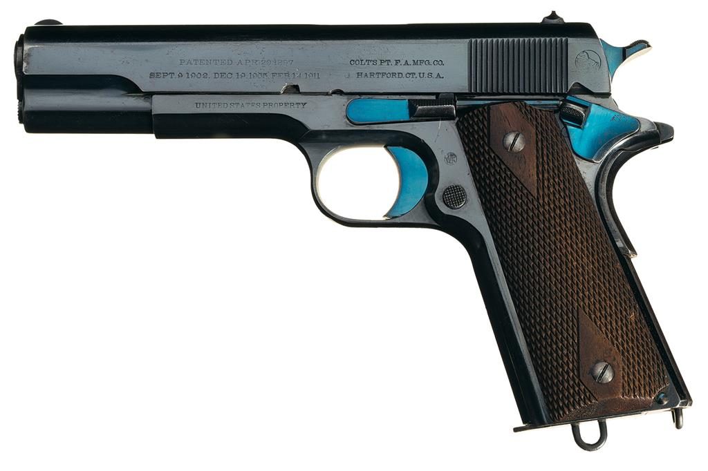 Colt 1911 Pistol 45 ACP.