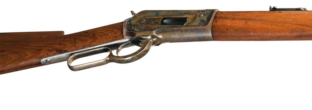 Historic Winchester Model 1886 Rifle Serial Number 1 and Pocket Watch Presented to Congressional Medal of Honor Recipient Captain Henry W. Lawton, Noted Captor, following the Surrender of Chiricahua Apache Leader Geronimo