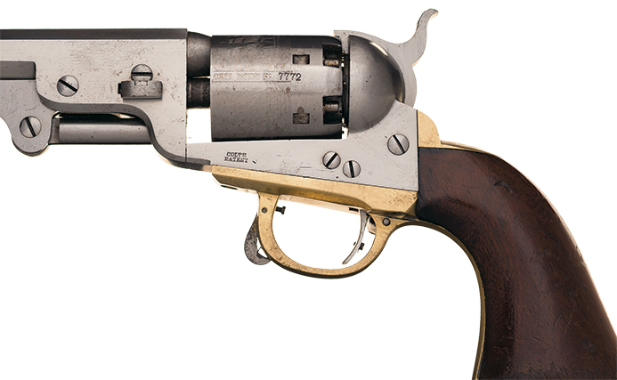 Experimental Patent Model Colt 1851 Revolver