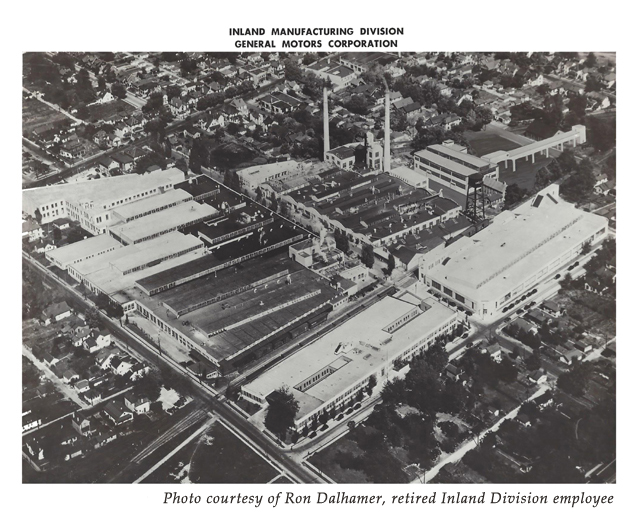 Overhead photo of Inland Manufacturing Division