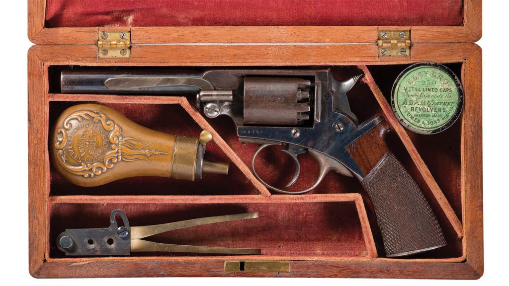 Round Barrel Mass. Arms Co. Adams Patent Pocket Revolver