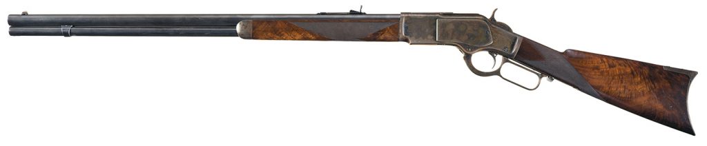 Special Order Winchester Deluxe Model 1873 Lever Action Rifle with Factory Letter