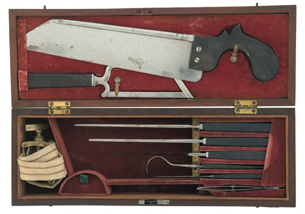 Lot 1262: Cased Antique Surgical Tool Kit