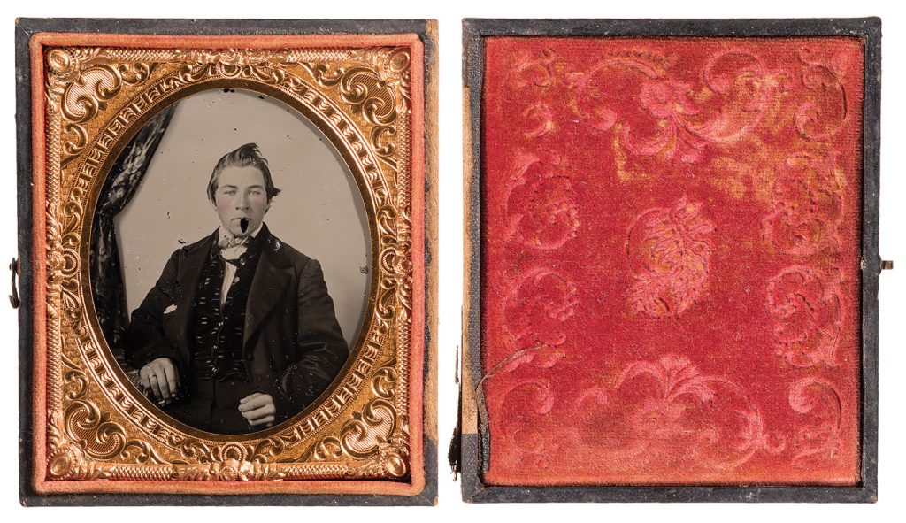 Historic Cased Tintype of a Young Man